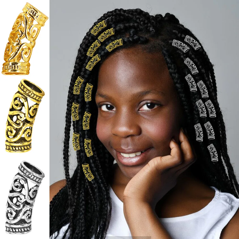 Дропшиппинг DIY парики Декор салон парик грязной косу волосы кольцо ювелирные изделия регги
