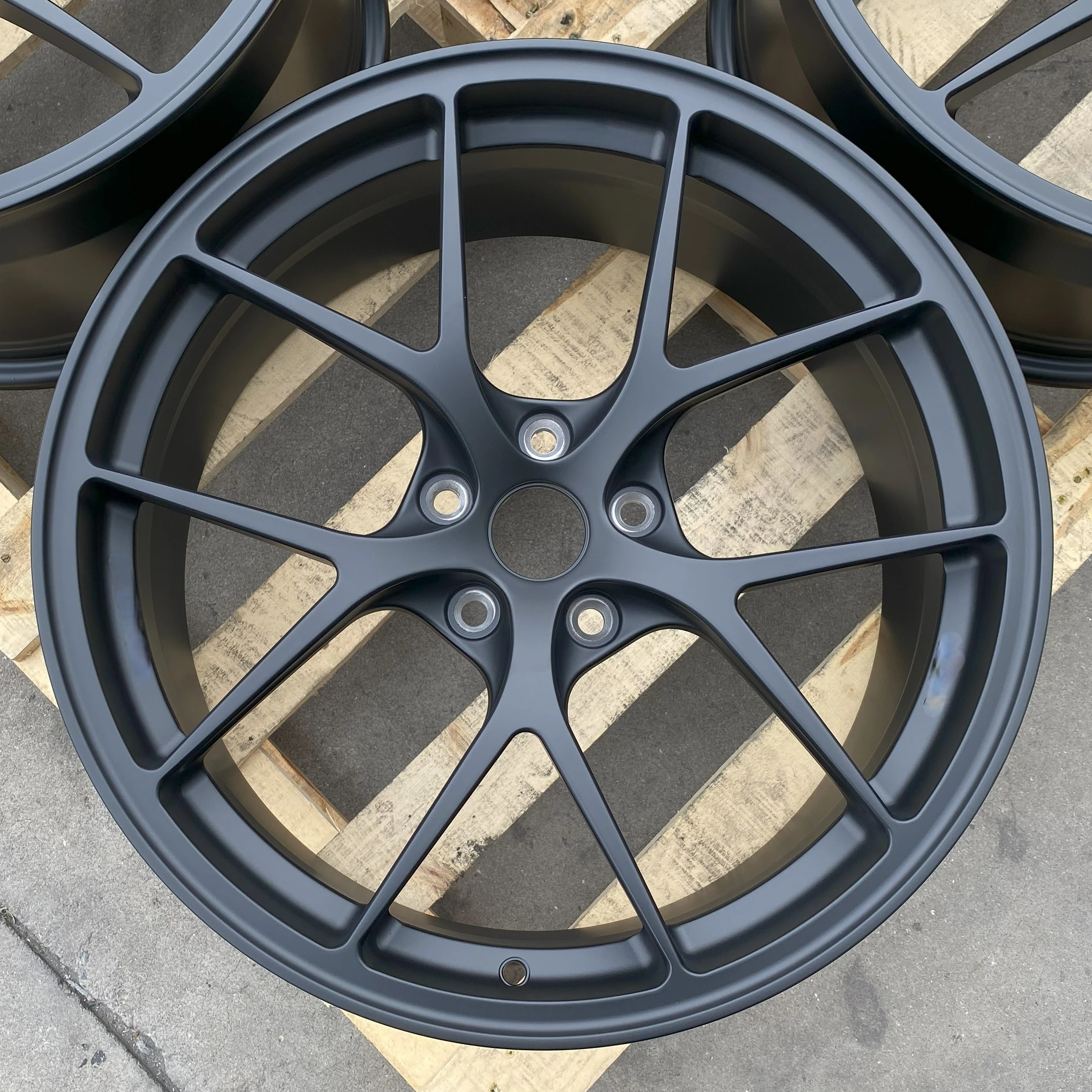 GVICHN matte black monoblock custom forged wheels for sports car 16 - 26 inch aluminum alloy rims 5x112 5x114.3 5x120 wheel hub