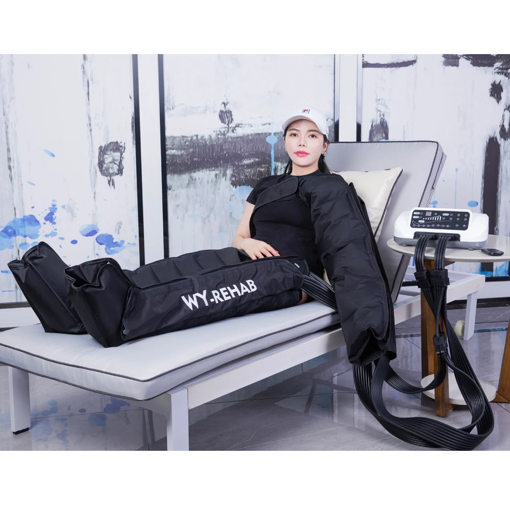 8 Chamber  Innovative  Sequential Compression Pressotherapy Massage System Ultimate in Body Contouring and Wellness factory