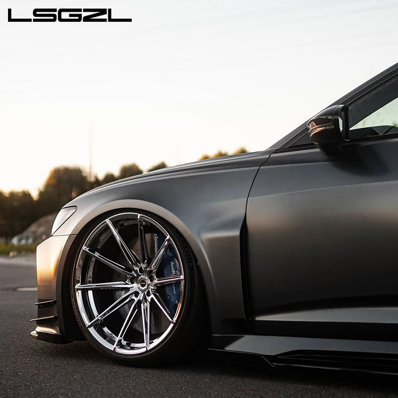 Custom Luxury Deep Concave Chrome Forged Rim For Audi RS6 BMW Mercedes 5x114.3 5x120 5x112 18 19 20
