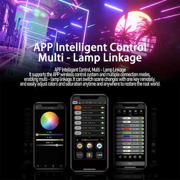Enujoy RGB Magnetic Soft Light Tube 2500-9900K Color Temepearature APP Multi-light Link Control Multi - Lamp Linkage detail image