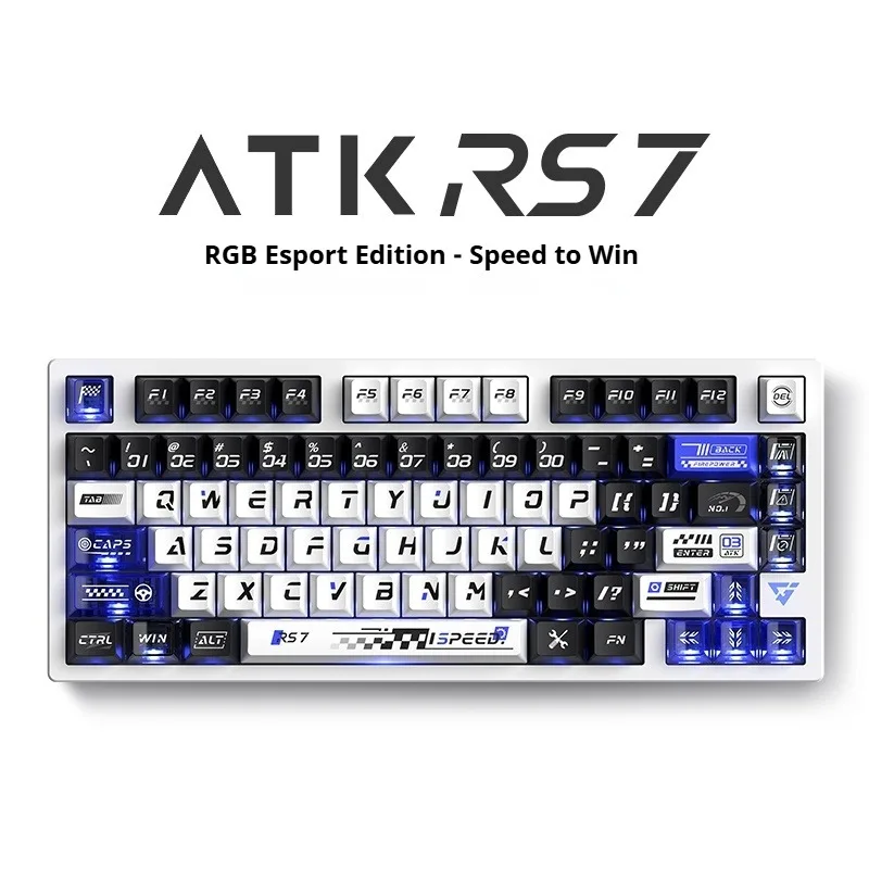 NEW ATK RS7 Pro Magnetic Switch Keyboard RT0.02mm 8000hz Polling