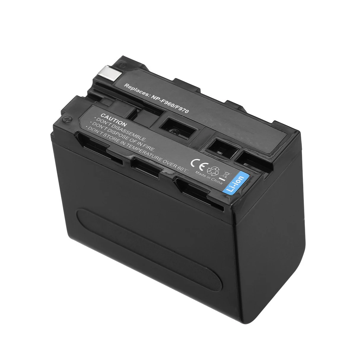 thumbnail interactive-video image 1 of 3-Pack 8800mAh NP-F970 Replacement Batteries For Sony Camcorders - Compatible With DCR-VX2100, HDR-FX1, HVR-Z1U & More 1 of 11