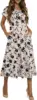 Beige floreale