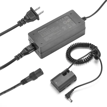 Kingma LP-E6 LPE6 Dummy Battery Kit with AC Power Supply Adapter