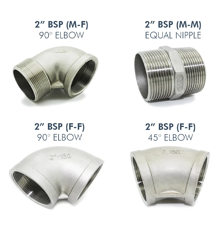 Stainless Steel 304 316 Butt Weld Elbow Inox Pipe Fitting 90d/45d Elbow ...