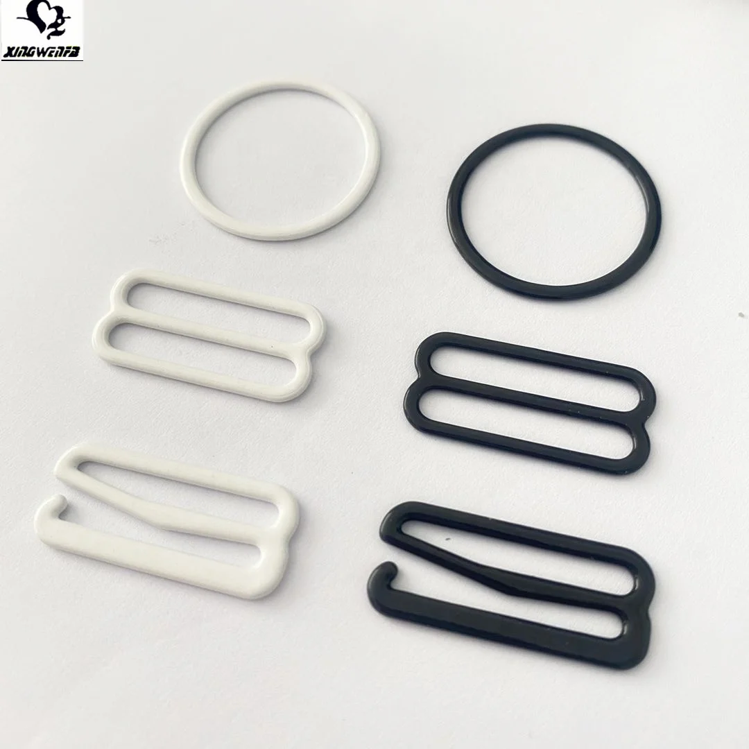 Different Color High Quality Bra Accessories Ring and Slider - China Nylon  Coated Bra Hook and Bra Ring and Slider price