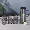 Gray-1 Pot+6 Cups