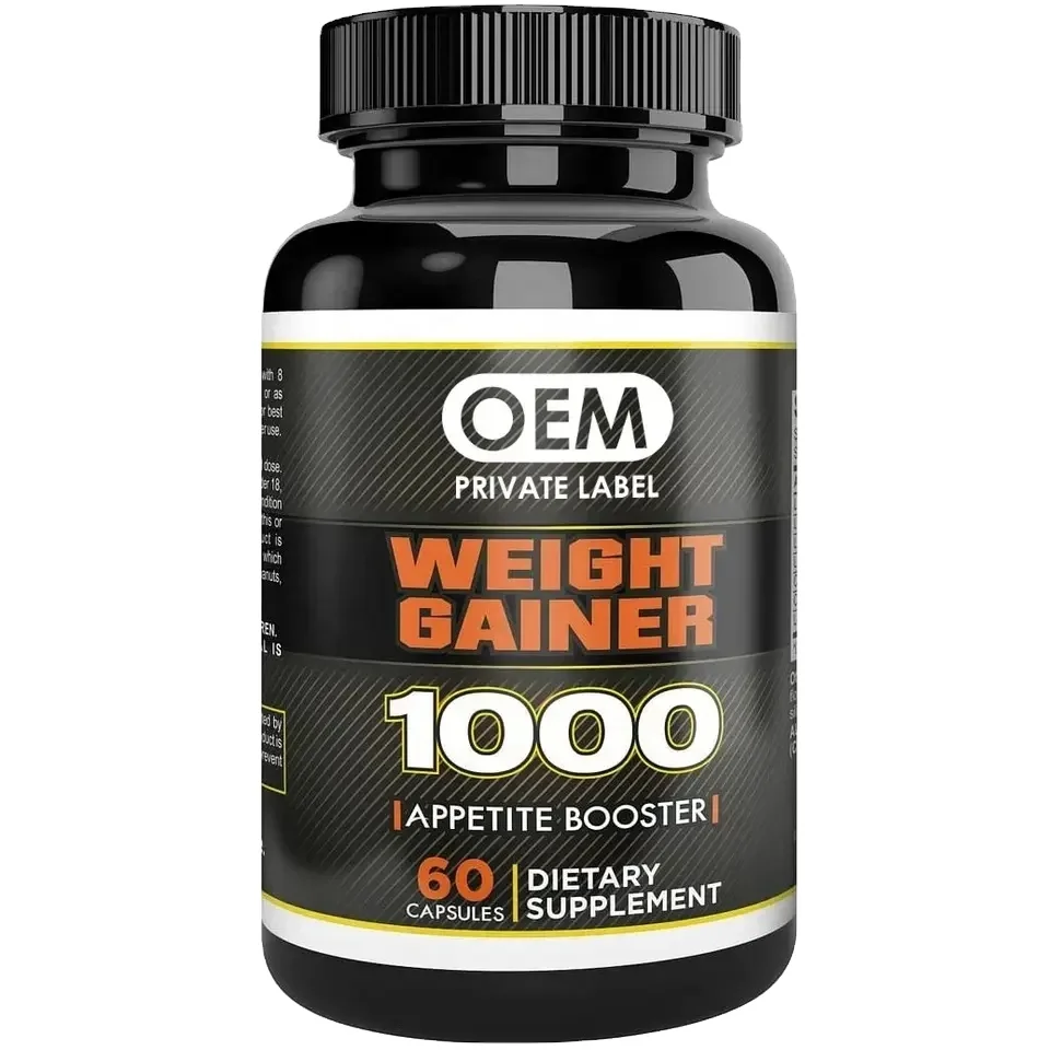 Oem Weight Gainer Capsules Private Label Fast Result Weight Gainer