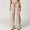 Pantaloni larghi kaki
