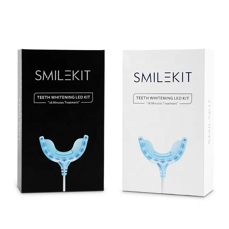 Smilekit Smart 16 LED Light Non Peroxide Teeth Whitening Kit Led