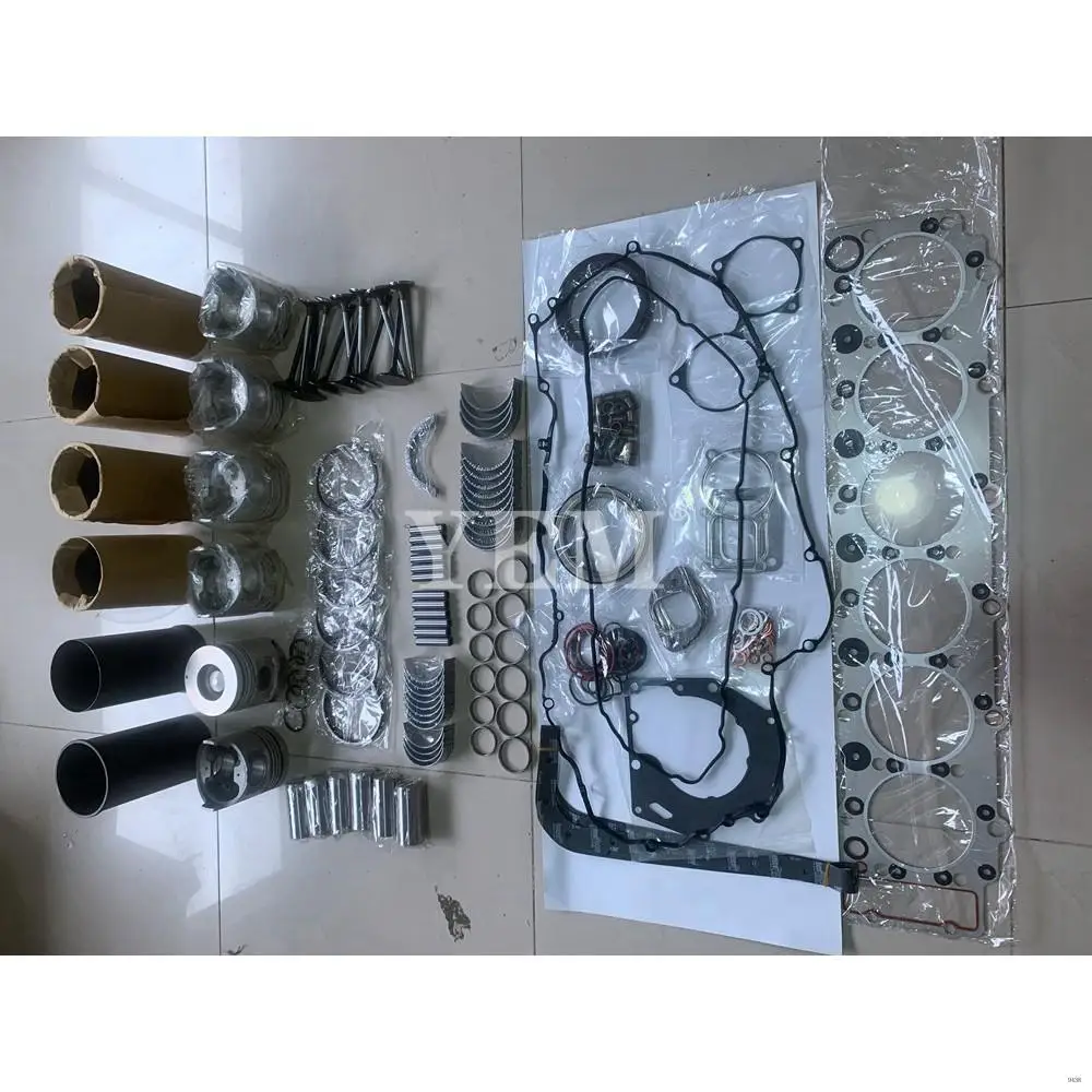 Factory Quality OEM 6HE1 Rebuild Kit With Cylinder Gaskets Piston Rings Liner Bearing Valves for Isuzu