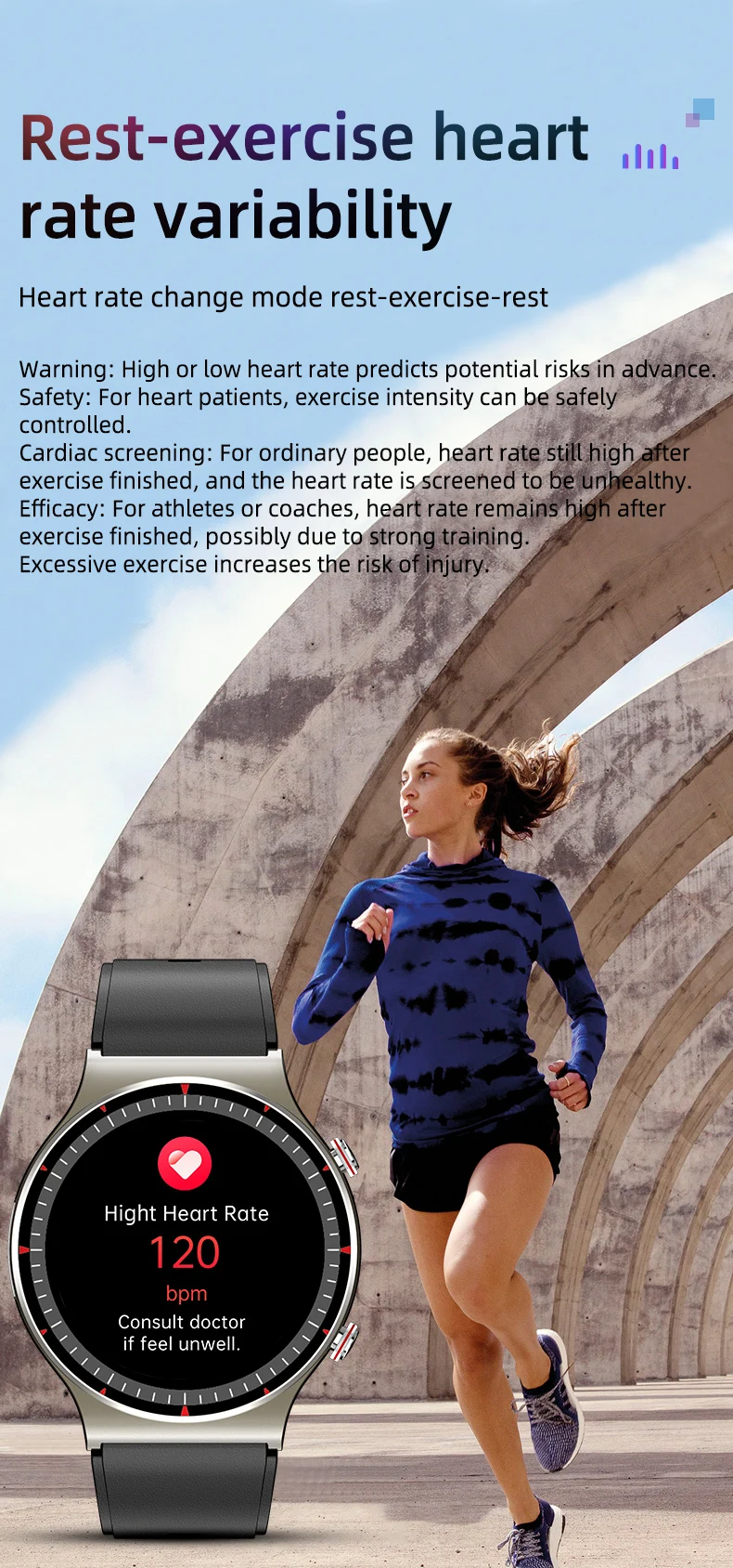 2022 ECG PPG Reloj Inteligente Full Touch Screen G08 Smart Watch with Blood Oxygen Body Temperature Blood Pressure and Heart Rate (9).jpg