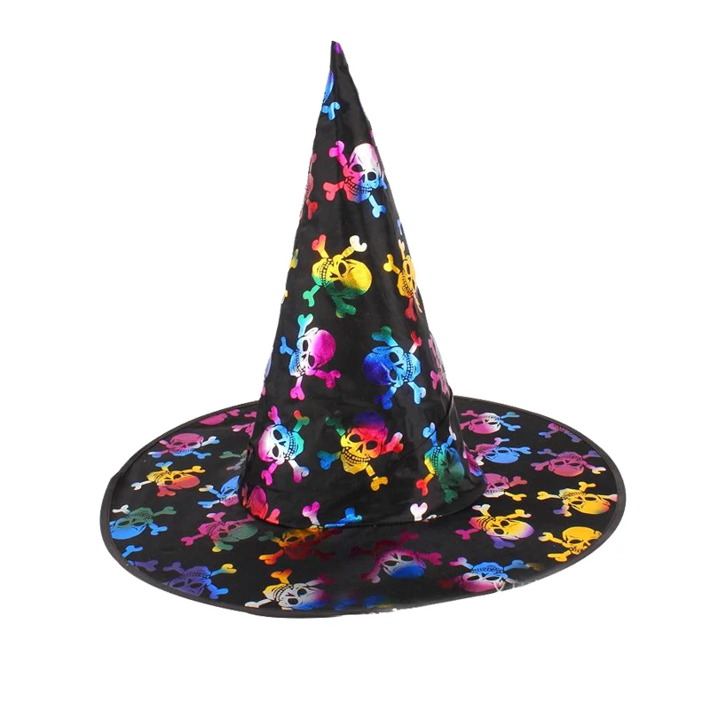 Jili Online Colorful Wizard/Witchs Hat Halloween Novelty Fancy Dress Costume
