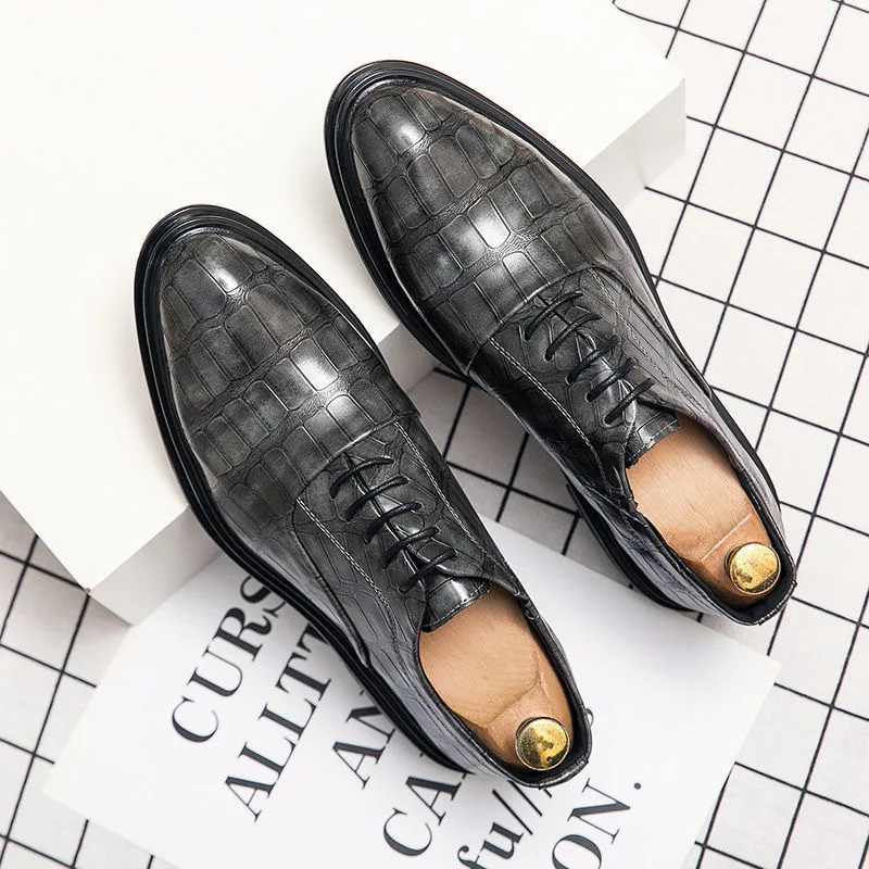 New Designer High Quality Leather Shoes Lace Up Stylish Formal Casual ...
