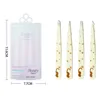 Set amarillo de 4 piezas (caja de plástico)