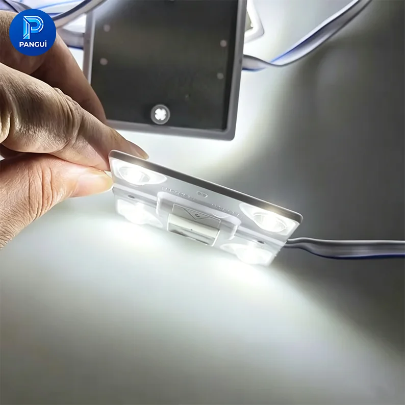product pangui waterproof dustproof ac220v 4w led module light box block chain lamp with diffuse reflection stretch ceiling film-4