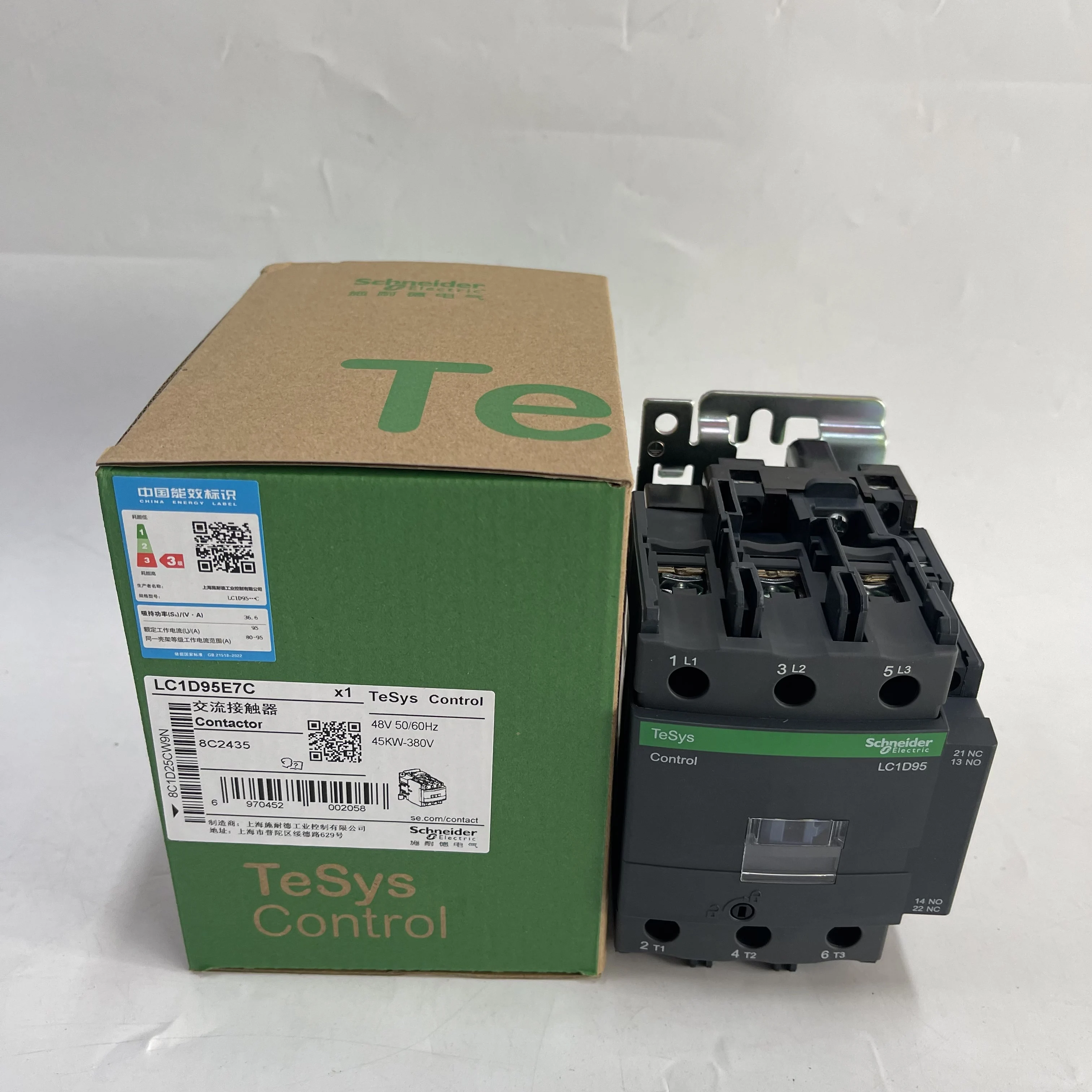Schneider Contactor TeSys Series LC1D95E7C Schneider Contactor TeSys Series LC1D95E7C