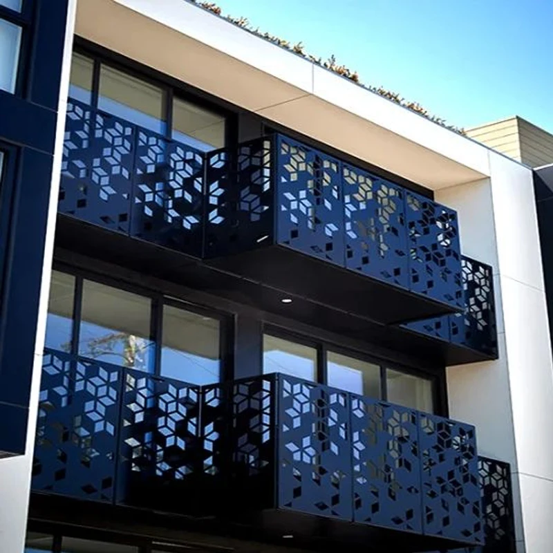 product minimalist powder coating laser cut metal fence panel easy installation cheap aluminium balcony railing not rust-4