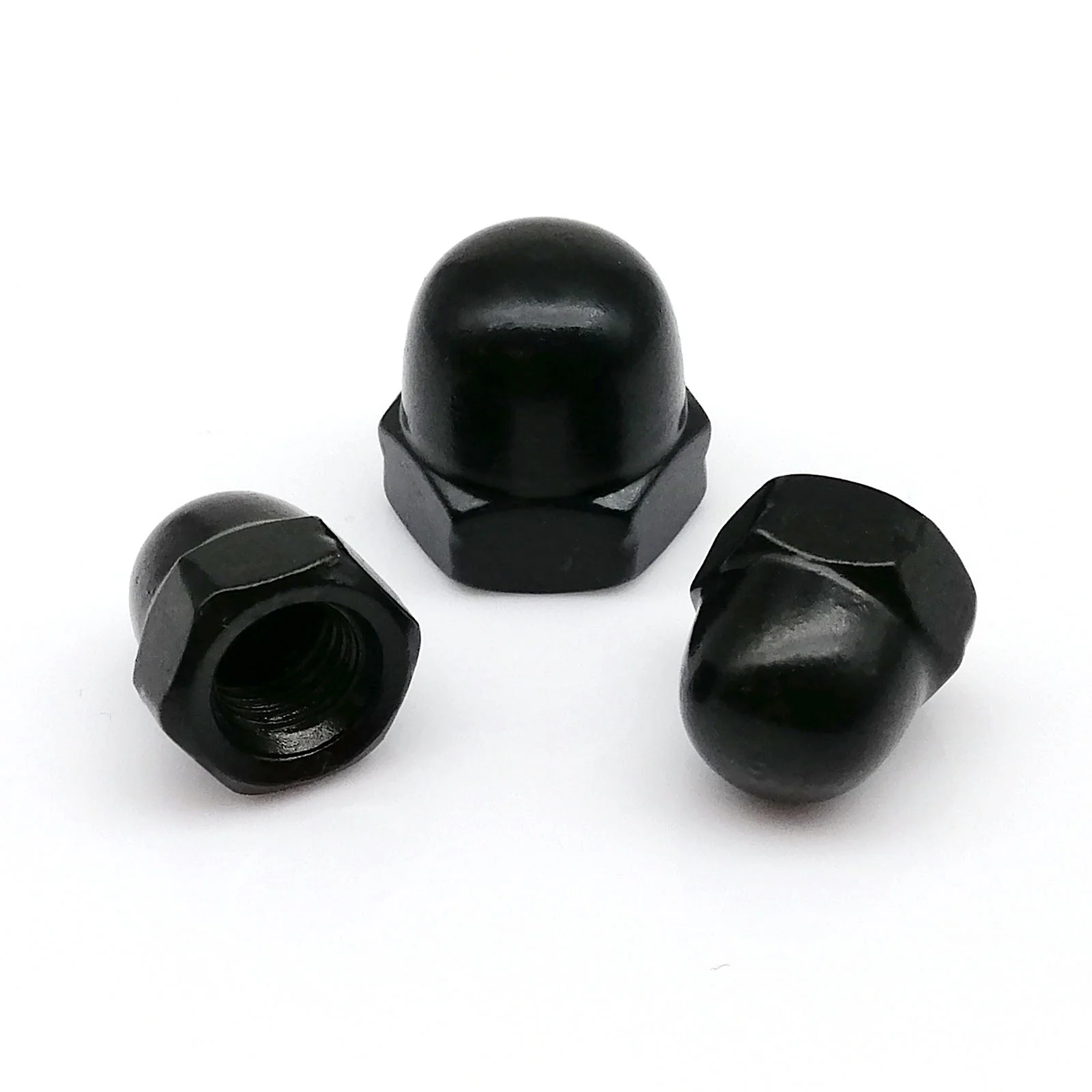 Din1587 M3 M4 M5 M6 M8 M10 Black Nylon Cap Nuts Decorative Cover ...