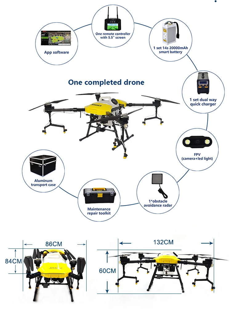 Largest Agricultural Seeding Drone Agricultural Pesticide Drone Sprayer ...