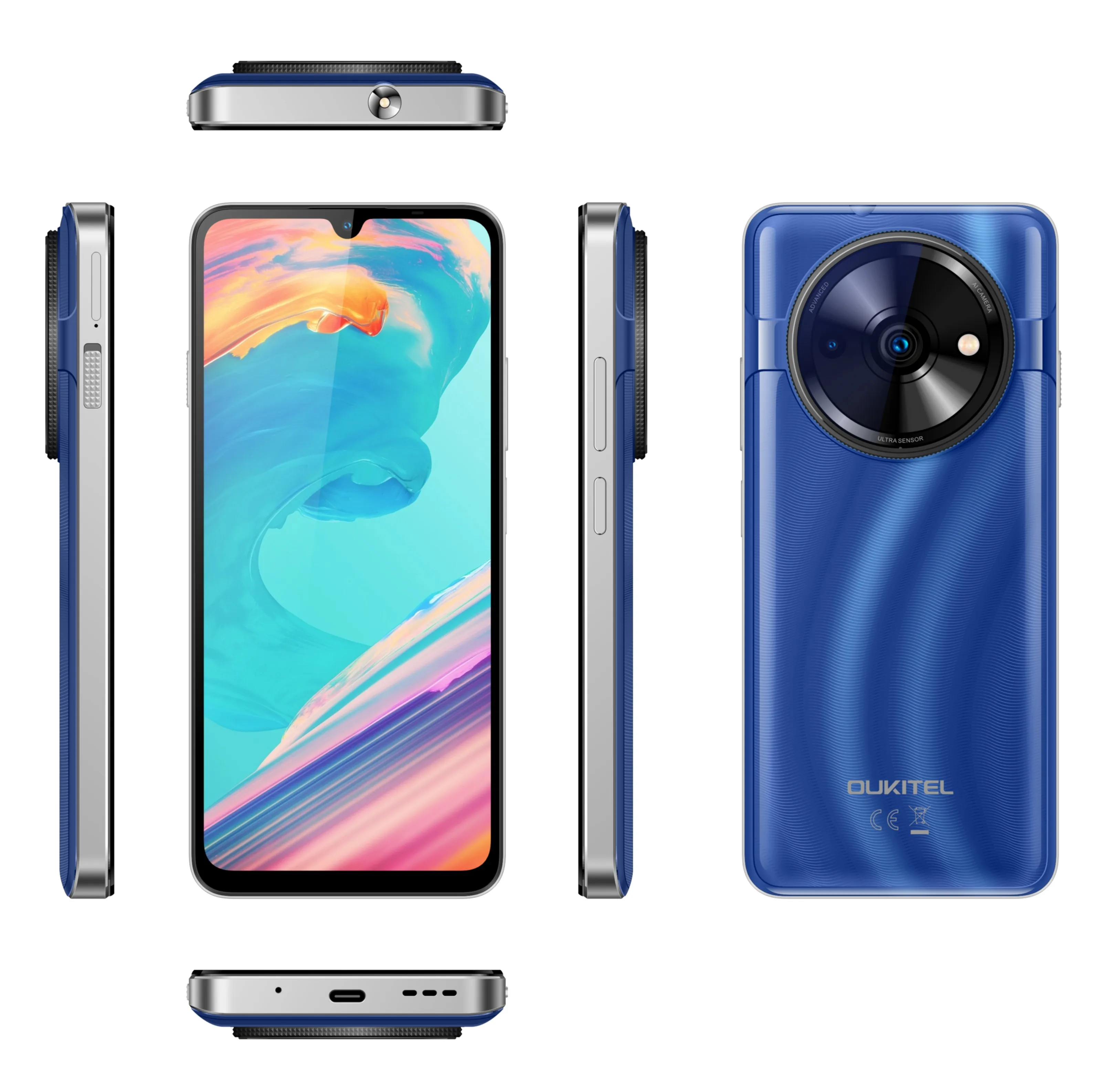 Oukitel C59 Pro Smartphone: 10000mAh Big Battery, 8GB RAM, 256GB
