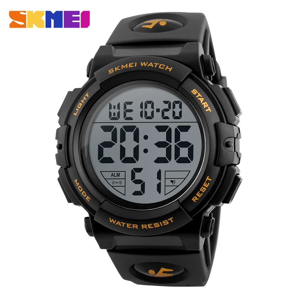 Skmei 1258 Mannen Digitale Horloges Outdoor Sport 50m Waterdichte  Chronograaf Grote Wijzerplaat Digitale Horloges - Buy Skmei 1258 Mannen  Wrsitwatch,Mode Led Digitale Outdoor Sport Horloges,50m Waterdicht  Chronograaf Grote Wijzerplaat Digitale Horloges 