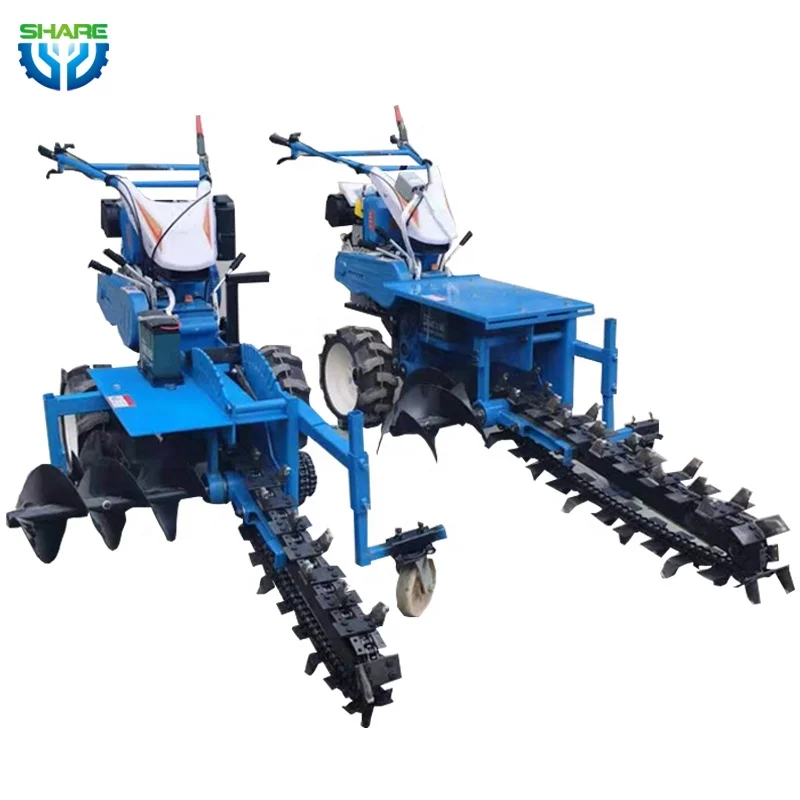 Trenching Machine Double Chain Trencher Digging Chain