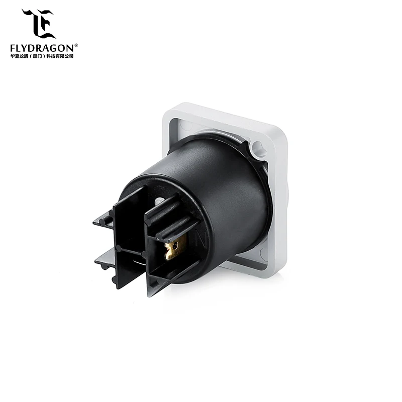 4-контактный Speakon динамик штыревой разъем аудио разъем белый