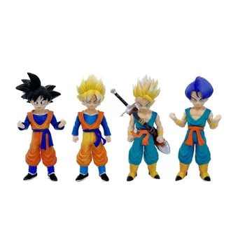 New fashionable item 4 styles dragonball Blind box anime action figure Mystery box super goku toys kids children for collective