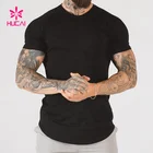 Fit T Shirts Mens Fit Tshirts Wholesale Customized New Design Athletic Running Sports Wear Curve Hem Dry Fit Compression Gym Mens Ftitness Mesh T Shirts