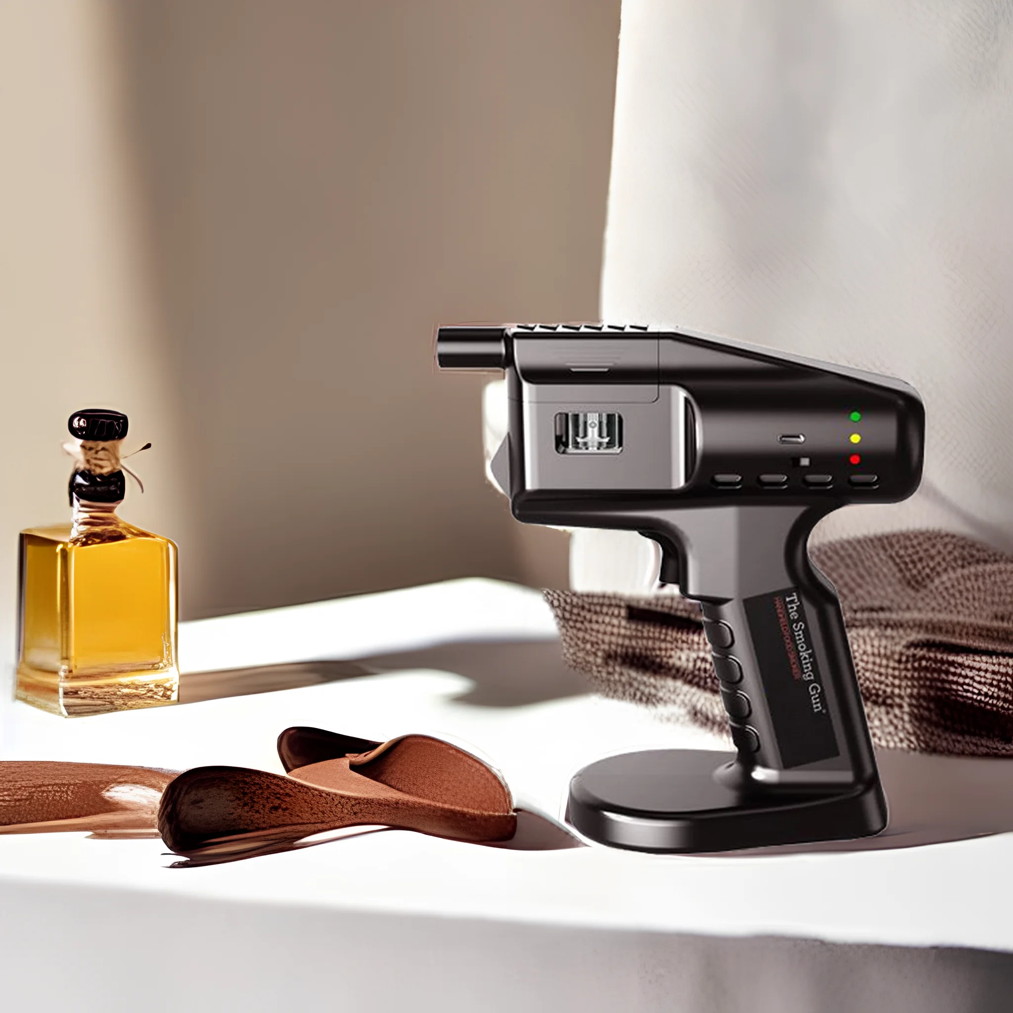 Smoke Gun Bubble Cocktail Draagbare Handheld Rook Bubble Infuser Koud roken Gun Flavour Blaster Elektrische roker voor drankjes, eten, zalm, biefstuk, whisky
