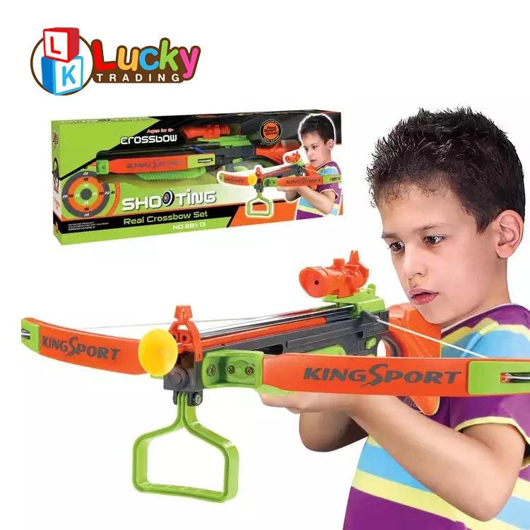 Action Hunting Shooting Series Bow and Arrow Outdoor Game Kids Sport Plastic Toy Crossbow Supplier