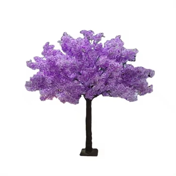 Hot-selling Artificial Lilac Flower Tree Purple Silk Flower Wedding Lilac Flower Centerpiece Artificial Tree for Decoration
