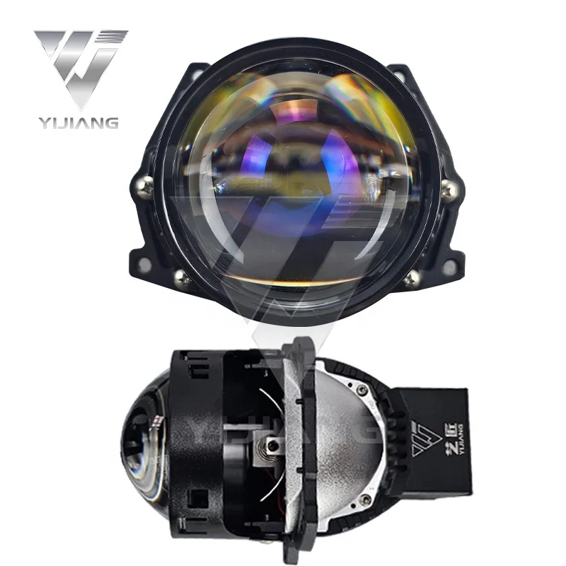 LED laser direct lens 3-inch 65W 5500K Boutique car LED Headlight Accessory Lens Dual fan cooling