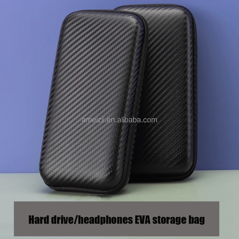 Custom Small Travel Storage Bag Eva Waterproof Headphone Hard Disk Box ...