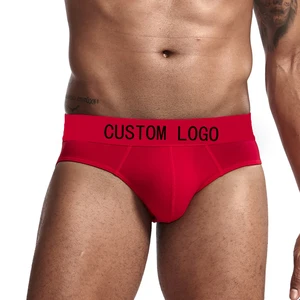 Wholesale Hot Sale Custom Boxers Gay Brief With Logo Men Sexy Jockstrap Underwear