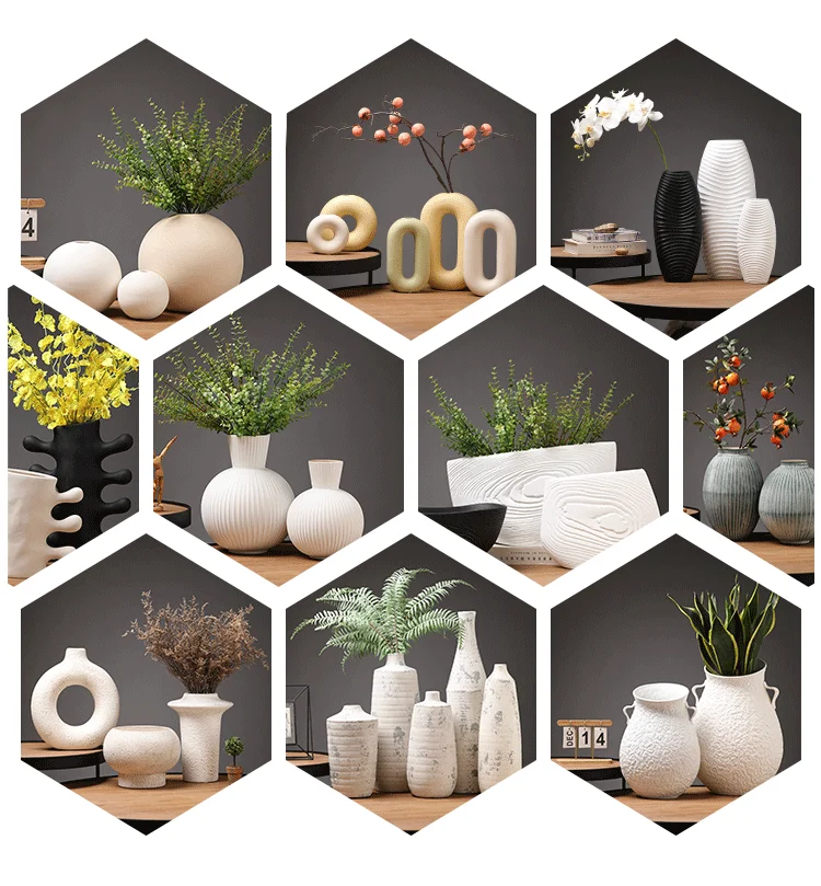 Nordic Minimalist Ceramic Vase Porcelain Tabletop Vase For Home Decoration 9 Hebcee3cc4ecc421383745ff0ccb5bb94Q