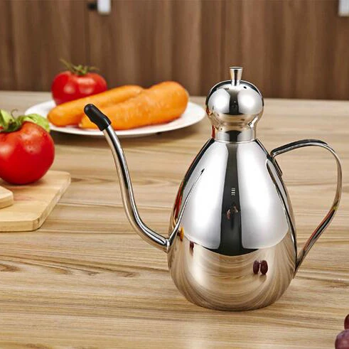 350ml Kitchen Appliance Olive and Cooking Oil Dispenser Ounces Stainless Steel Olive Oil Dispenser