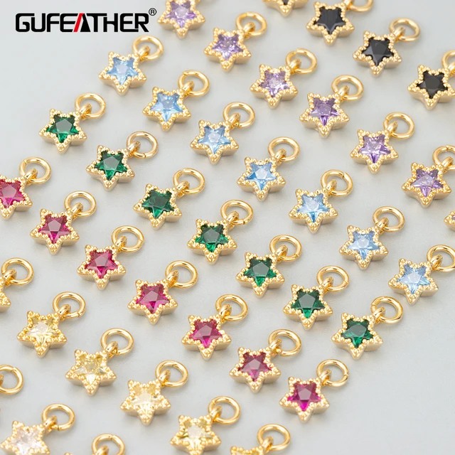 ME90  jewelry accessories,18k gold rhodium plated,copper,zircons,charm,diy pendants,necklace making findings,6pcs/lot