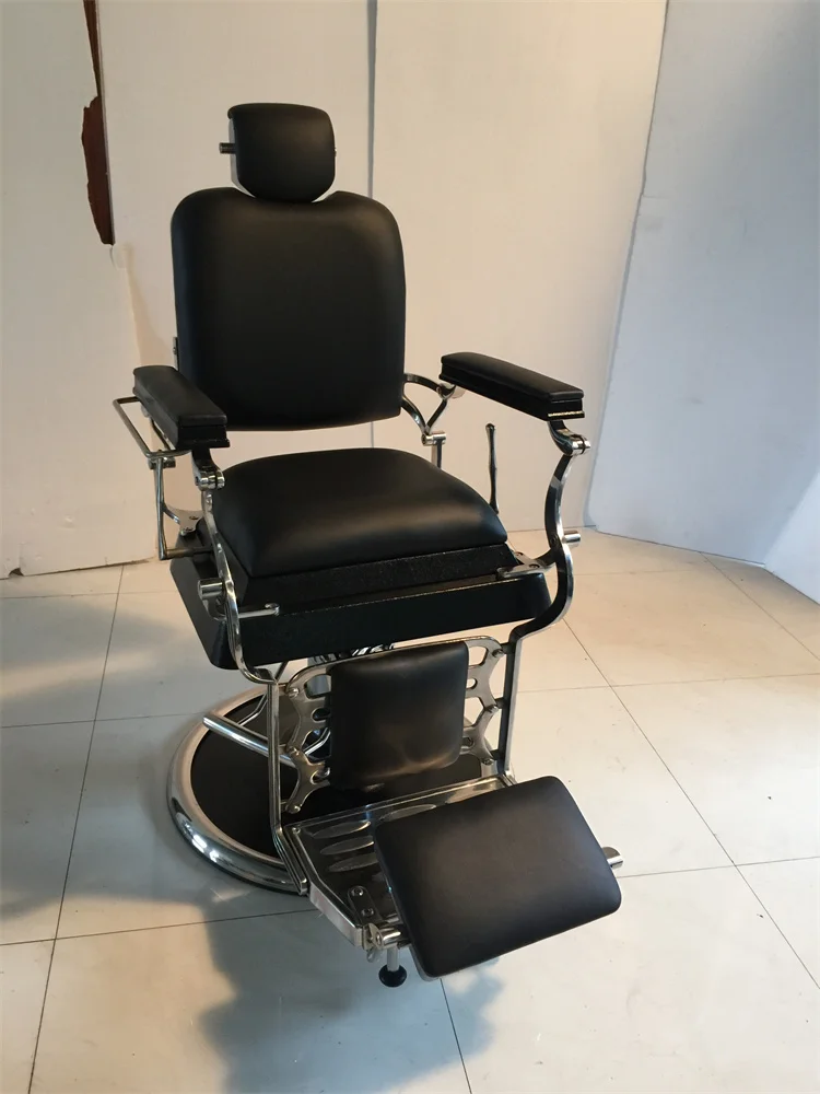Kisen Good Quality Factory Directly Shops Salons Babershop Vintage Hair  Salon Furniture Reclining Gold Barber Chair