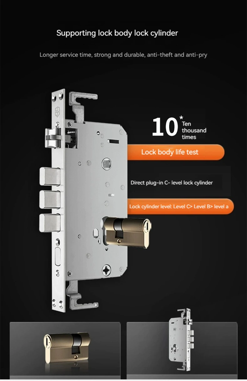 Picture of Fingerprint Lock Apartment Hotel Management All-in-one Lock Remote ...