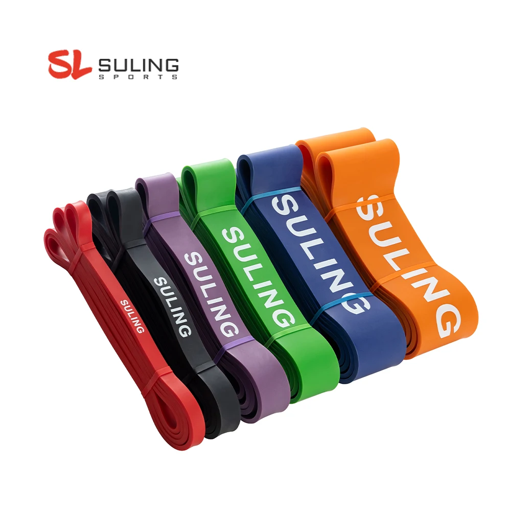 Fitness Heavy Duty Natural Latex Long Yoga Elastic Stretch Custom