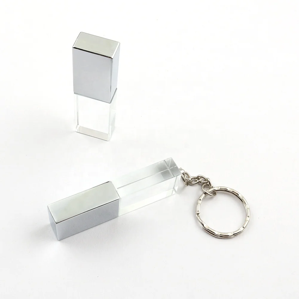 
 Изготовленный на заказ логотип USB 2,0 3,0 прозрачные стеклянные Usb флеш-накопитель 4gb/8gb/16gb/32gb/64gb USB флэш-диск, сделанные с украшением в виде кристаллов  