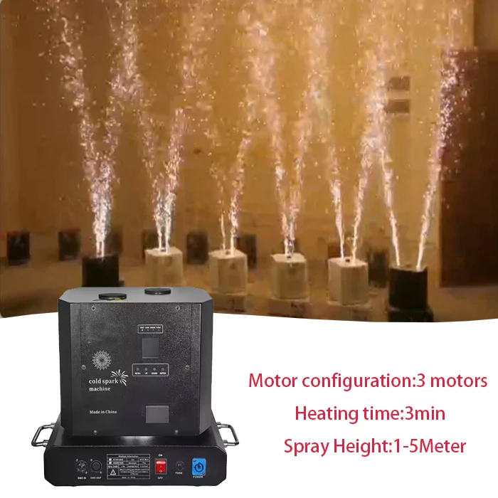 Rotating Spark Machine - Cold Spark Firework DMX Control