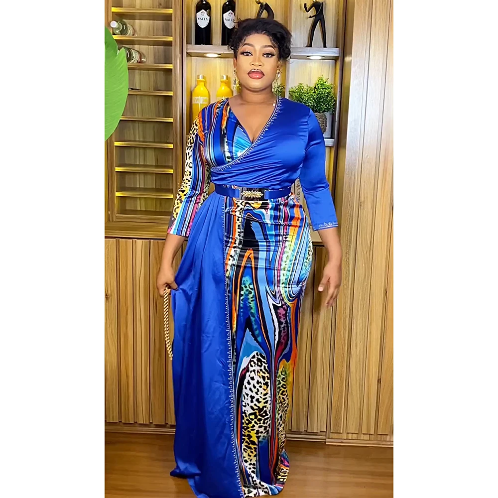 formal nigerian dresses for women Handmade African Long Dress: Nigerian Wedding, Prom, or Reception