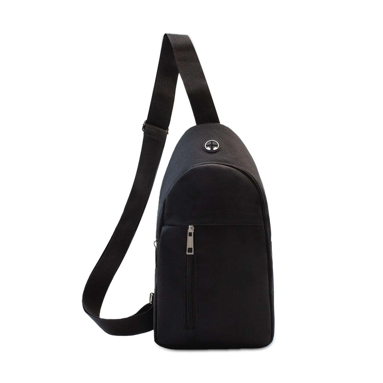 Cross-Border New Men's Oxford Cloth Breathable Zipper Chest Shoulder Crossbody Bag Multifunctional Leisure Travel Custom