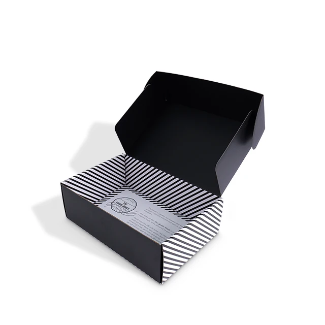 Wholesale Recyclable Corrugated Paper Foldable package box  Personalized Custom Logo Printed Shipping Box for shoes