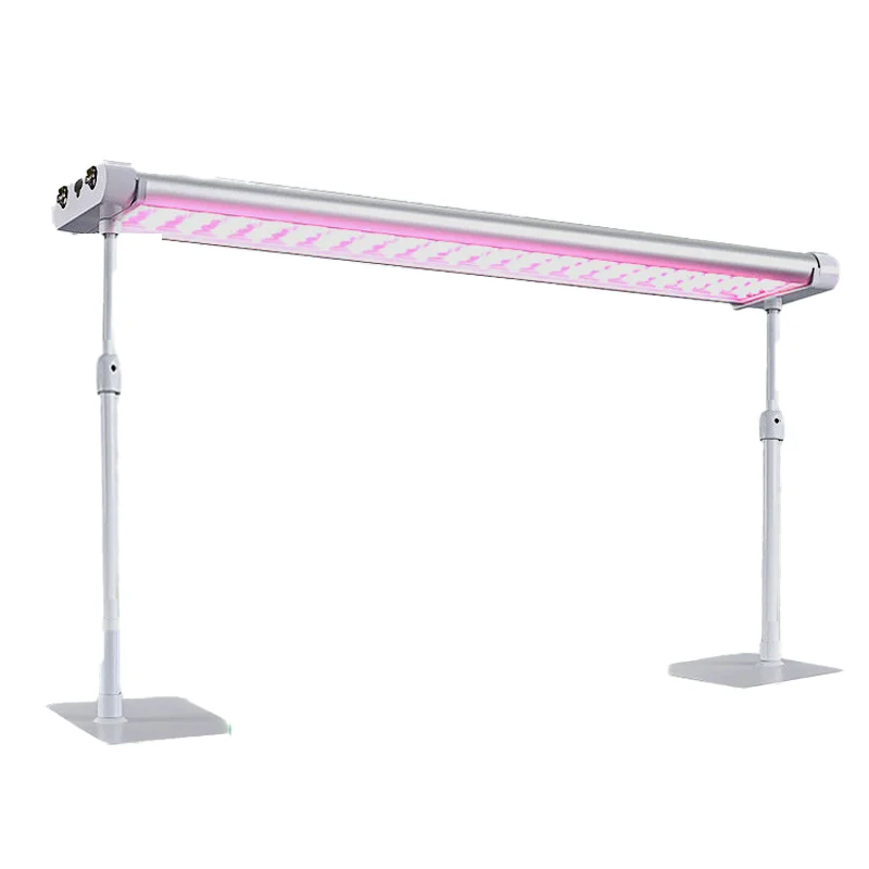 LED Full Spectrum Plant Growth Light White Aluminum Body SMD 2835 Chip IP65 CRI80 5-Year Warranty for Veg Indoor Home Use