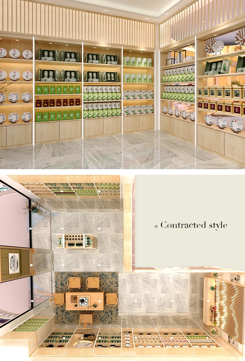 In Store Display Tea Modern Tea Display Racks - Enhance Your Store's Aesthetics